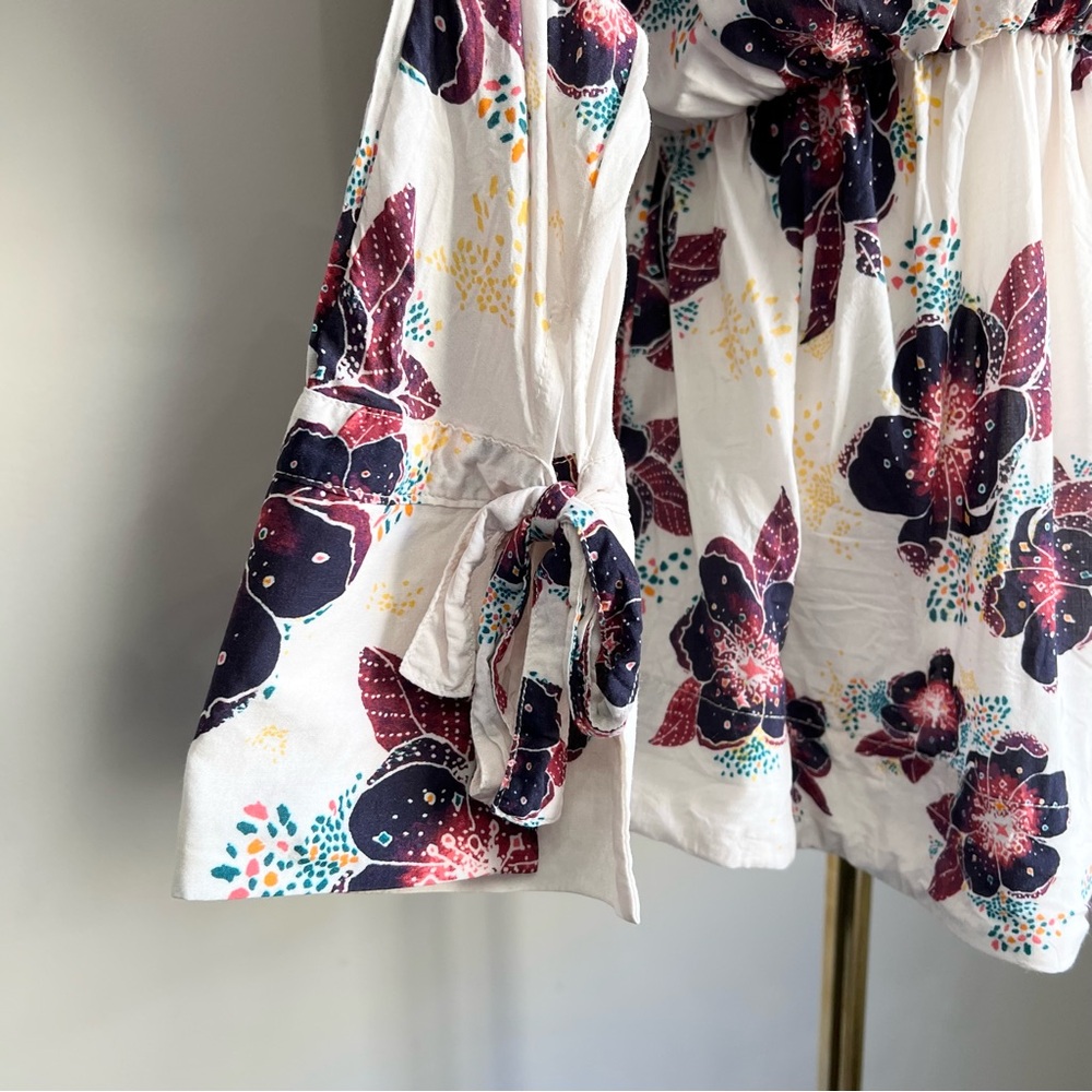 Free People Tuscan Dreams Tunic Blouse Size XS - Picture 4 of 11